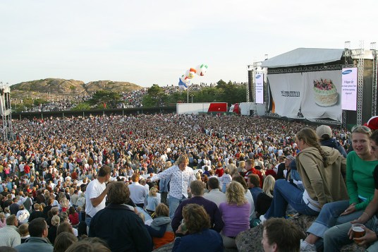 Pinneviken, Gullmarsvallen Lysekil.Foto: Lennart Hård.