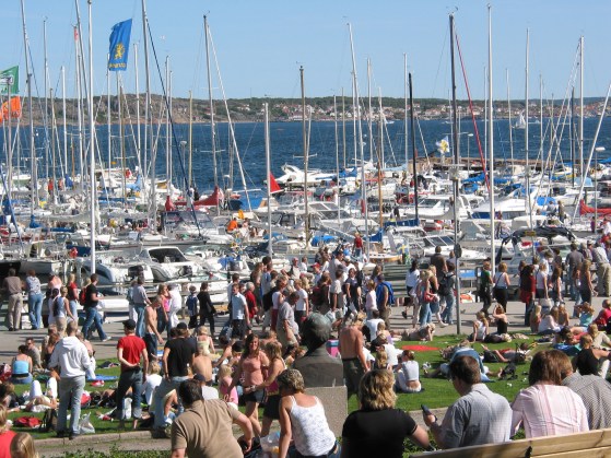 Havsbadsparken i Lysekil.Foto: Calle Fjällstål.