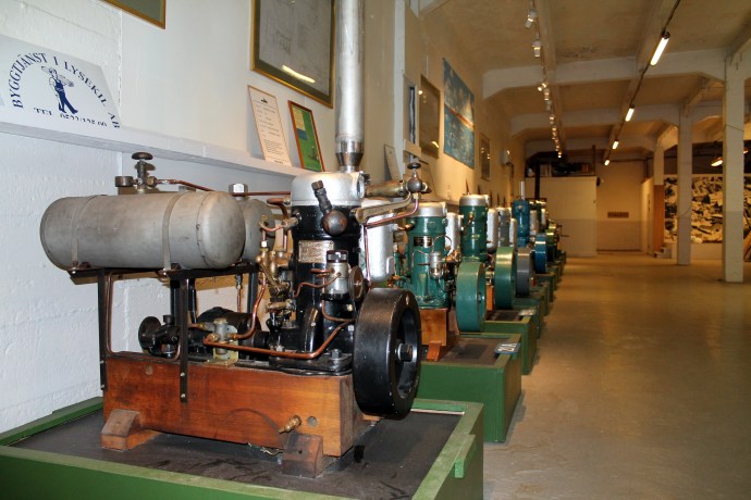 Skandiamotorer på rad.