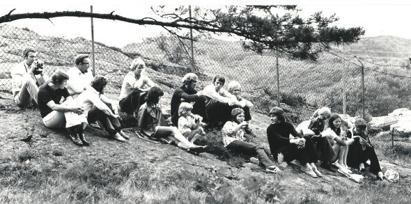 Streaplers med familjer Foto Gösta Alexandersson