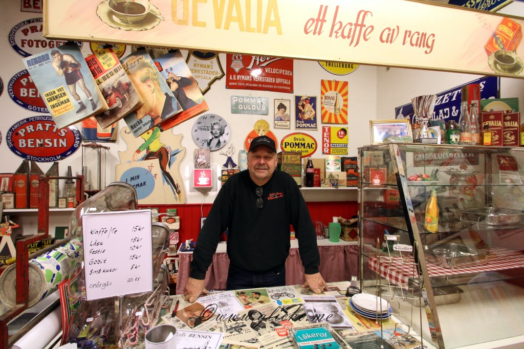 Jag fick den stora äran att besöka Stig Borgs nostalgimack i&nbsp;Järvsö