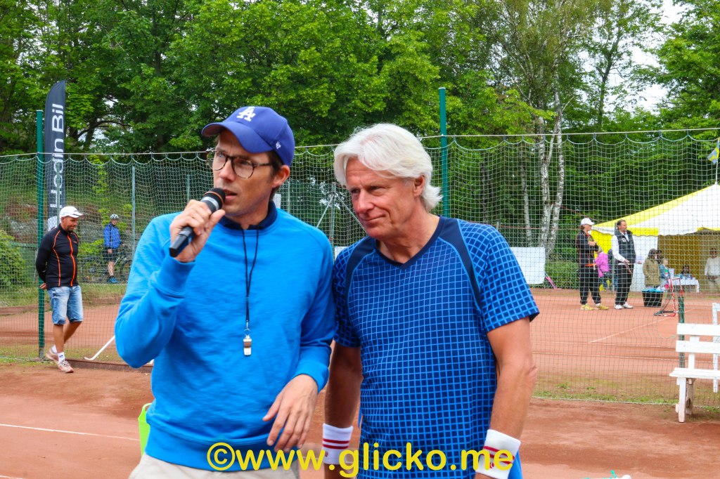 Det blev succé med Kids Day med Björn Borg och Ola Lindholm på Fiskebäckskils Tennisklubb på&nbsp;Skaftö