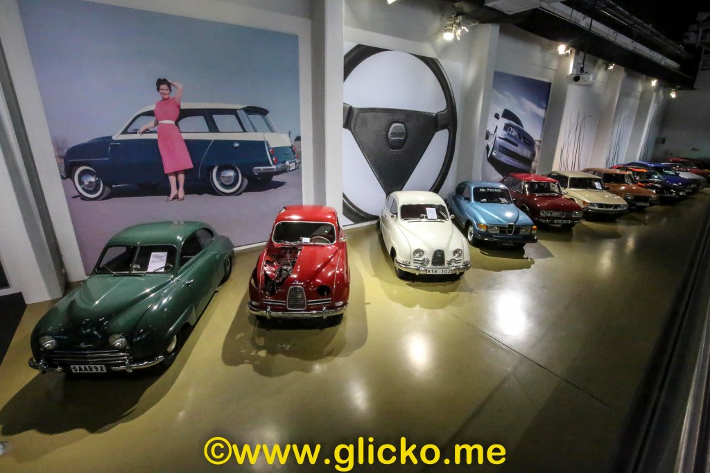 Jag var och besökte Saab Car Museum i Trollhättan