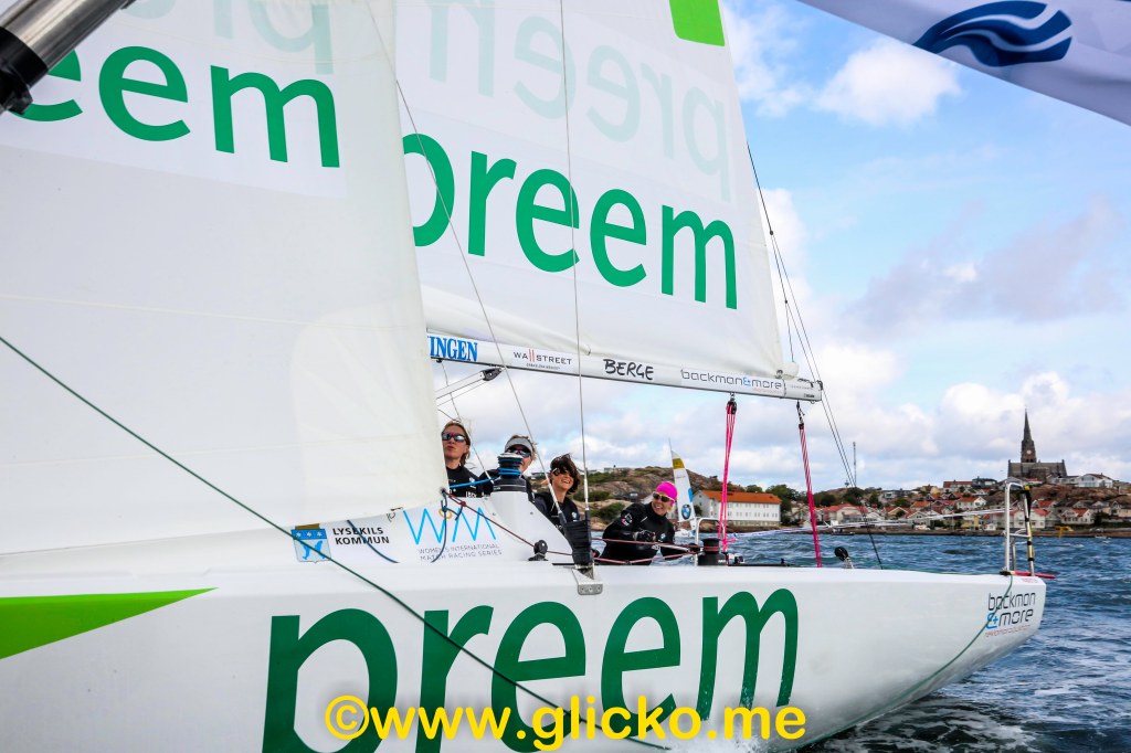 Lite foton från gårdagens provsegling med Lysekil Women´s Match.