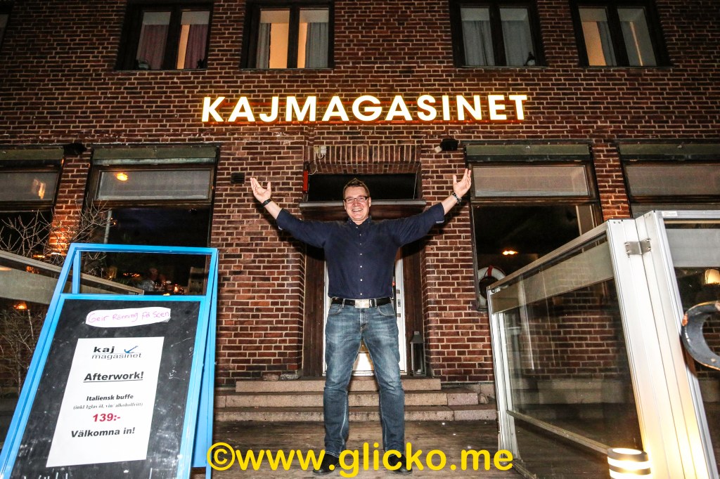 KajMagasinet i Lysekil hade besök av Idol och Melodifestivaldeltagaren Geir&nbsp;Rönning.