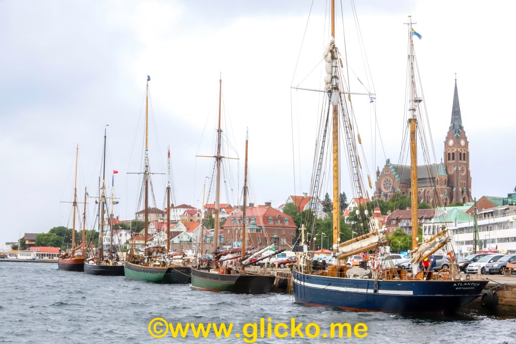 Idag fick Lysekil besök av fina&nbsp;segelskutor.