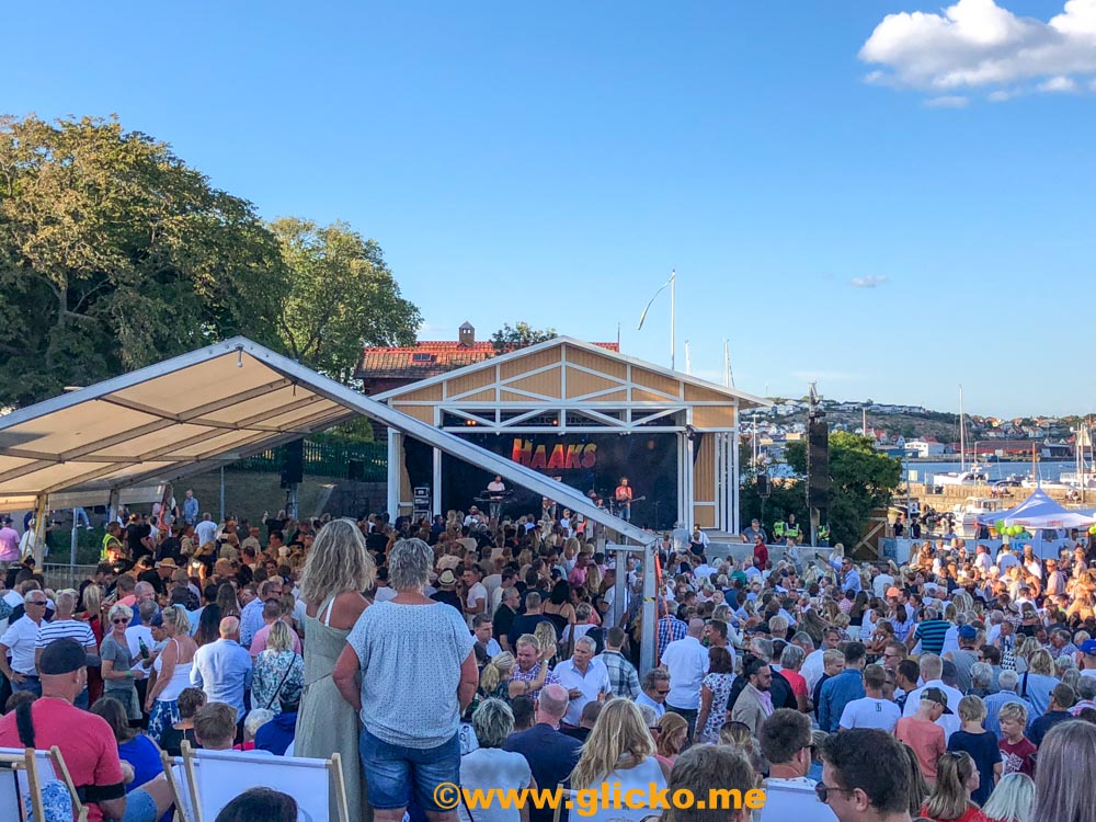 Lite foton från kvällens premiär med  Haaks på Kustnöjes underhållning i&nbsp;Havsbadsparken.