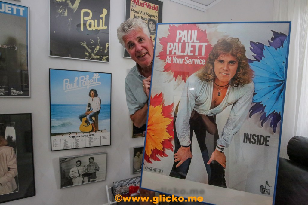 Jag fick en intervju med Paul ”Paljett” Sahlin hemma hos honom i Trollhättan