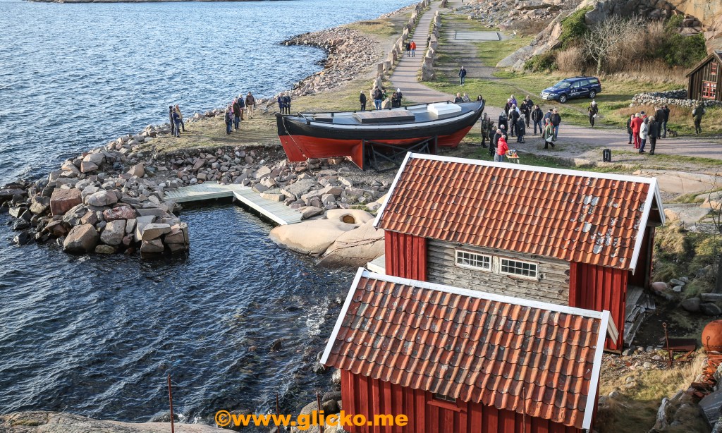 Lite foto från invigningen av den nyrestaurerade Frifararen ute vid Vikarvet idag den 3 november&nbsp;2018.