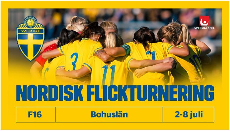 Gullmarsvallen i Lysekil blir en av arenorna när Bohusläns och Svenska Fotbollförbundet bjuder in till landslagsmatcher i F16 – Nordisk Flickturnering.