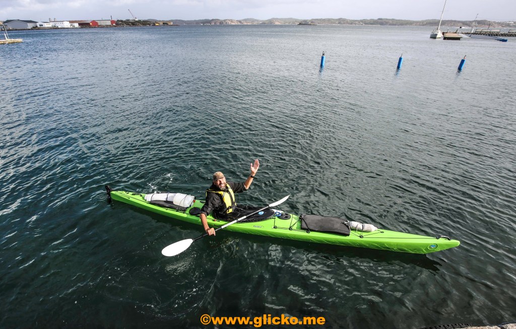Adrian från Göteborg är ute på en långfärdstur i kajak. Idag besökte han&nbsp;Lysekil