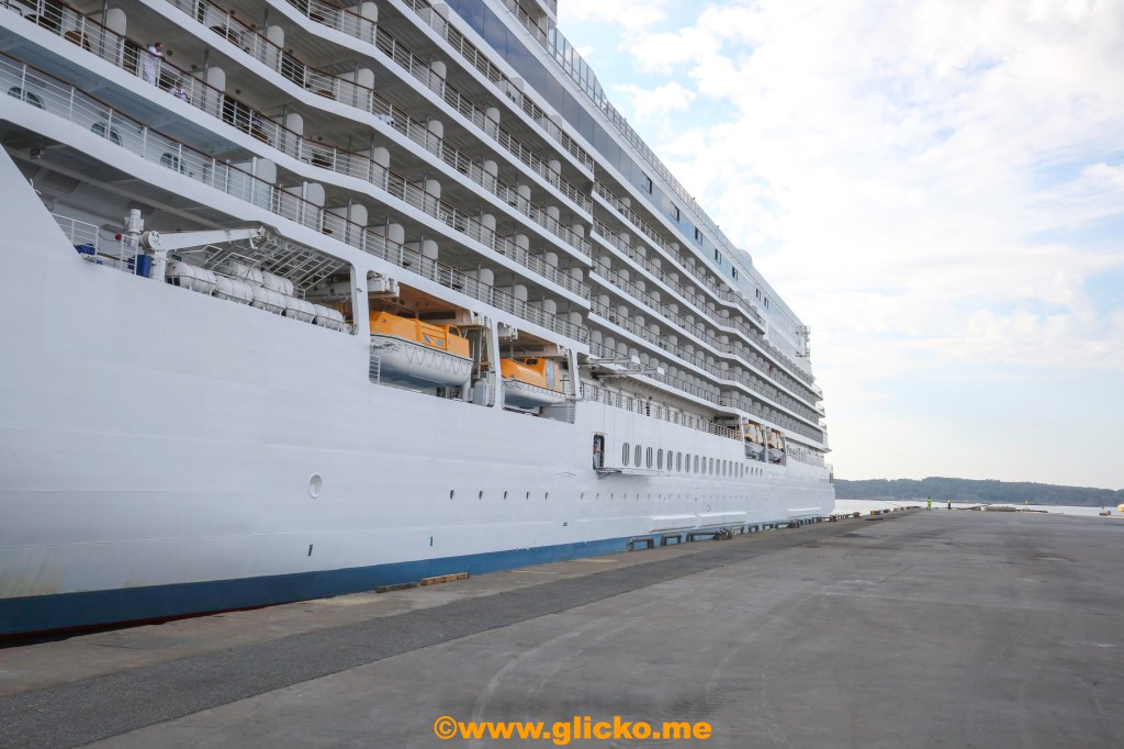 Kryssningsanlöp till Lysekil och Grötö rev tisdag den 20 juli