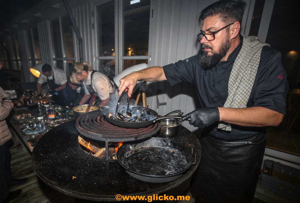Chef´s Night på Gullmarsstrand bara några meter från&nbsp;havet
