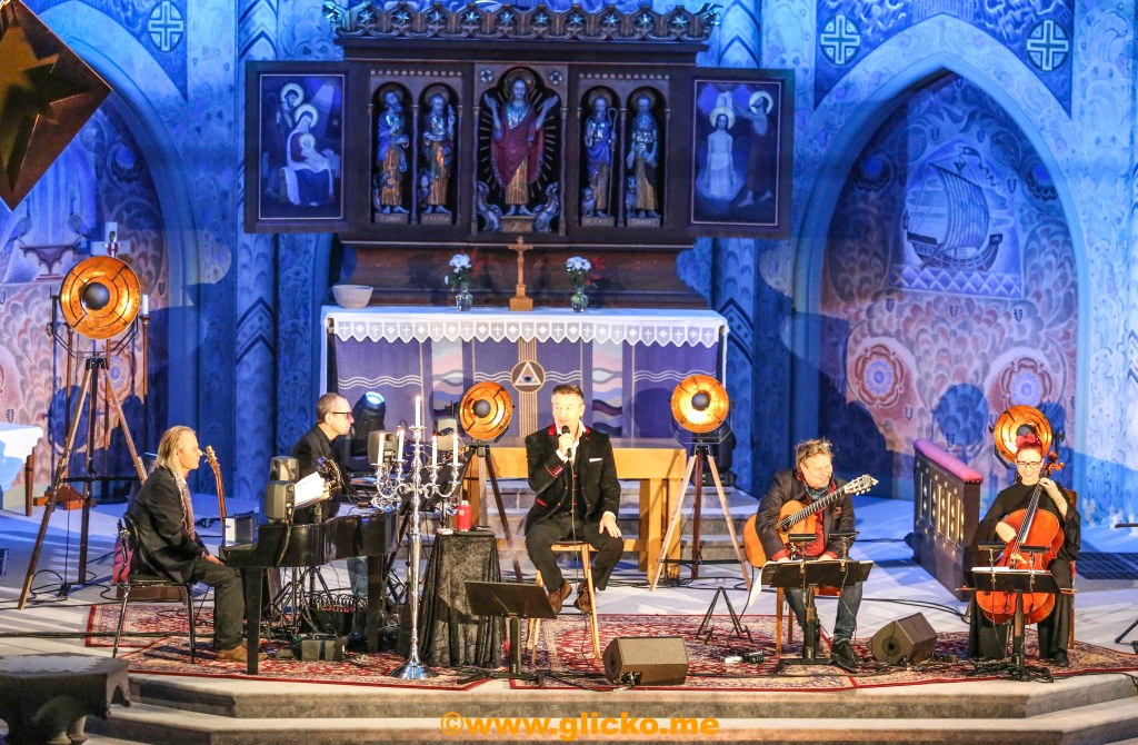 Anders Ekborg skapade magisk julstämning i Lysekils&nbsp;kyrka