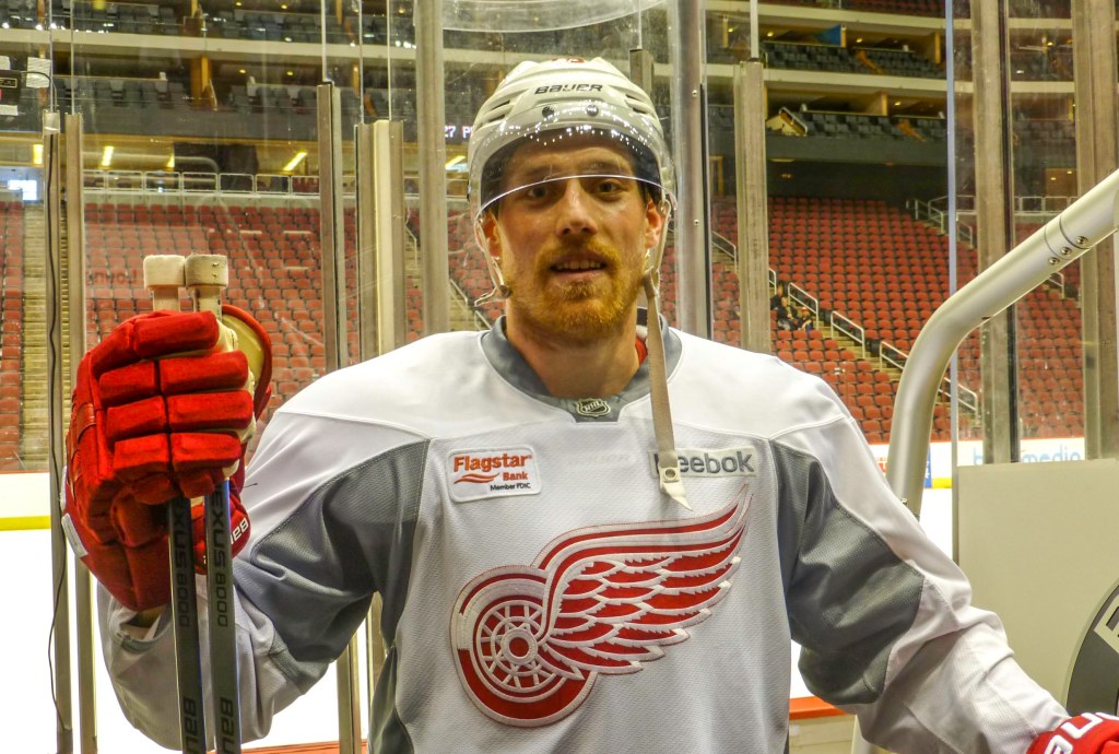 Hans ungdomsdröm blev verklighet, Joakim Andersson blev proffs i NHL-laget Detroit Red&nbsp;Wings