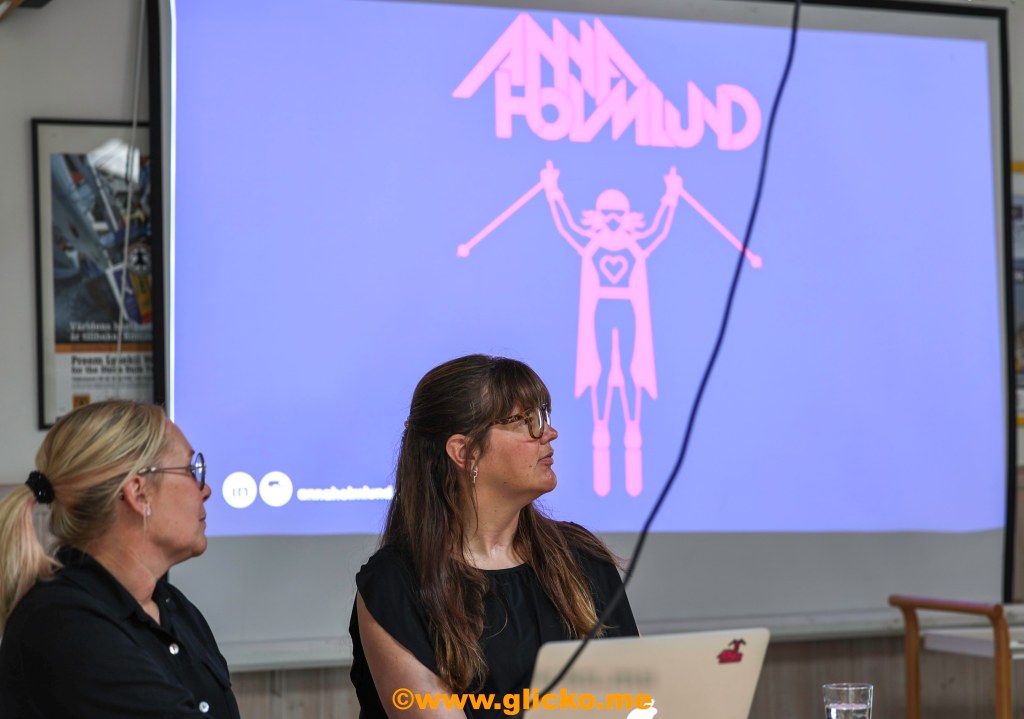 Före detta skicrosstjärnan Anna Holmlund föreläste i Lysekil&nbsp;igen