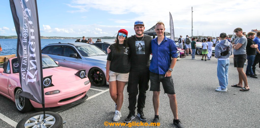 Succé för den första av fem bilträffar på Anderssons Kaj här i&nbsp;Lysekil