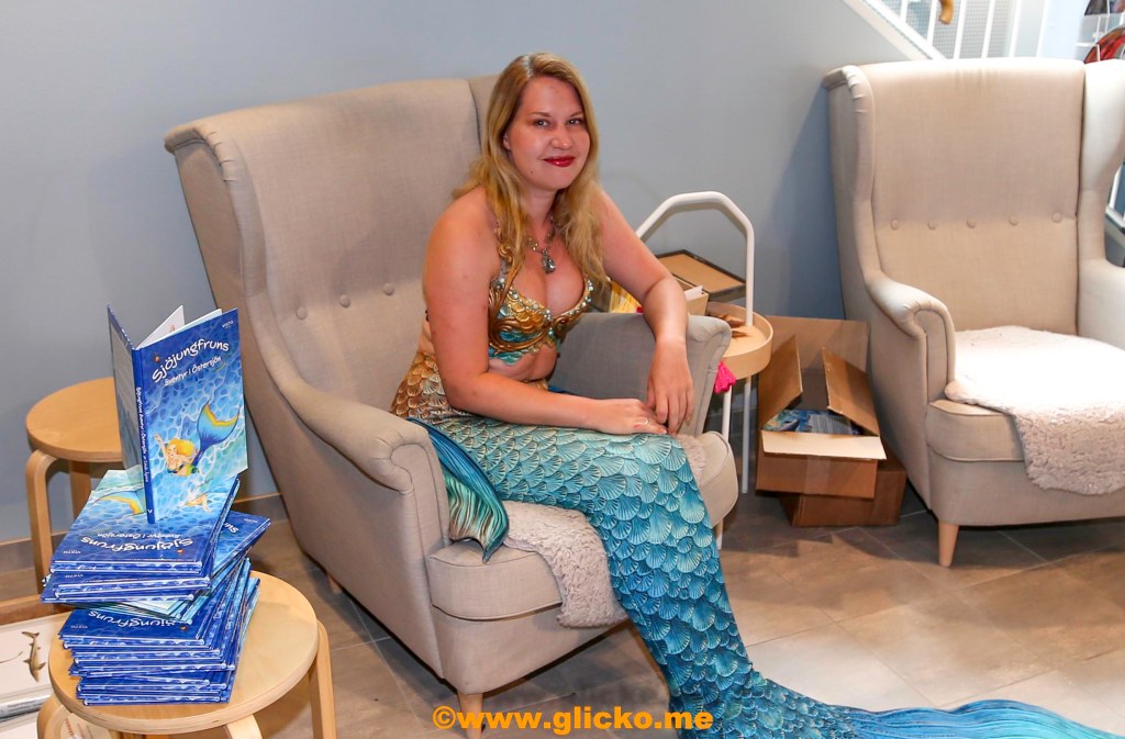 Sjöjungfrun Athiraa besökte idag Havets&nbsp;Hus