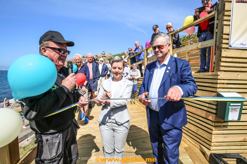 Idag invigdes etapp två av Västerhavspromenaden