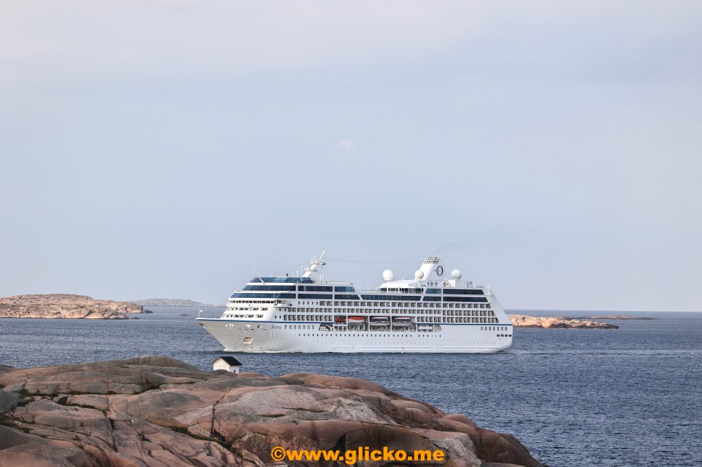 M/S Sirena tillhörande Oceania Cruise Line gjorde idag sitt första anlöp till&nbsp;Lysekil
