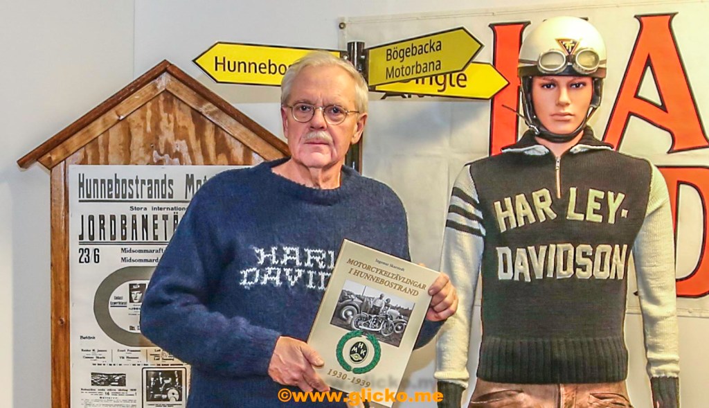 Ingemar Skarstedt släpper boken Motorcykeltävlingar i&nbsp;Hunnebostrand