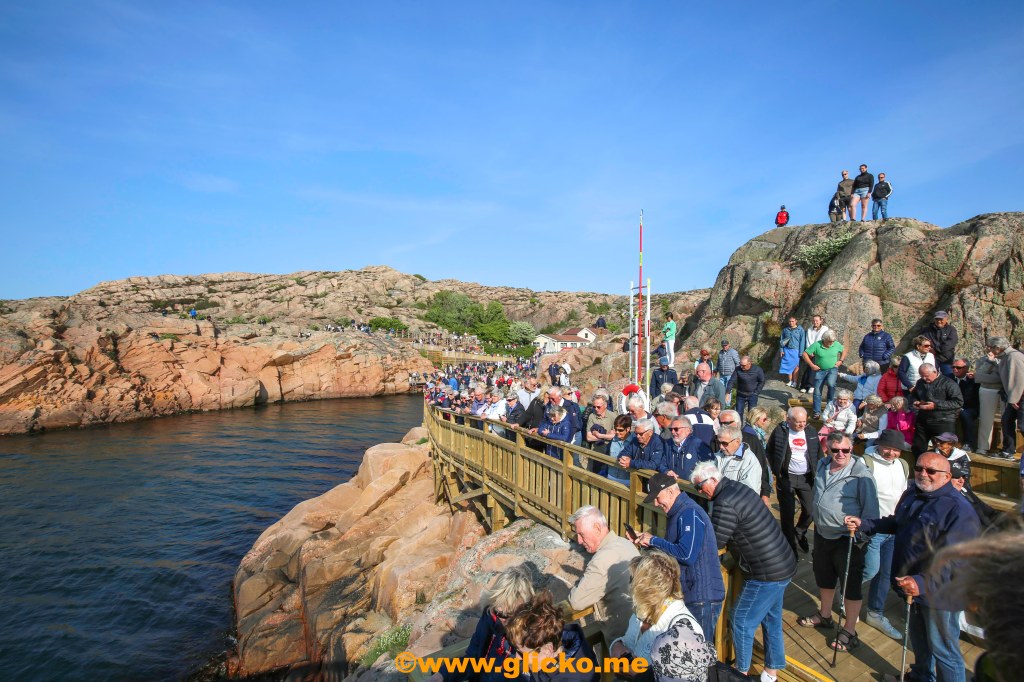 Fantastisk uppslutning när Västerhavspromenaden invigdes