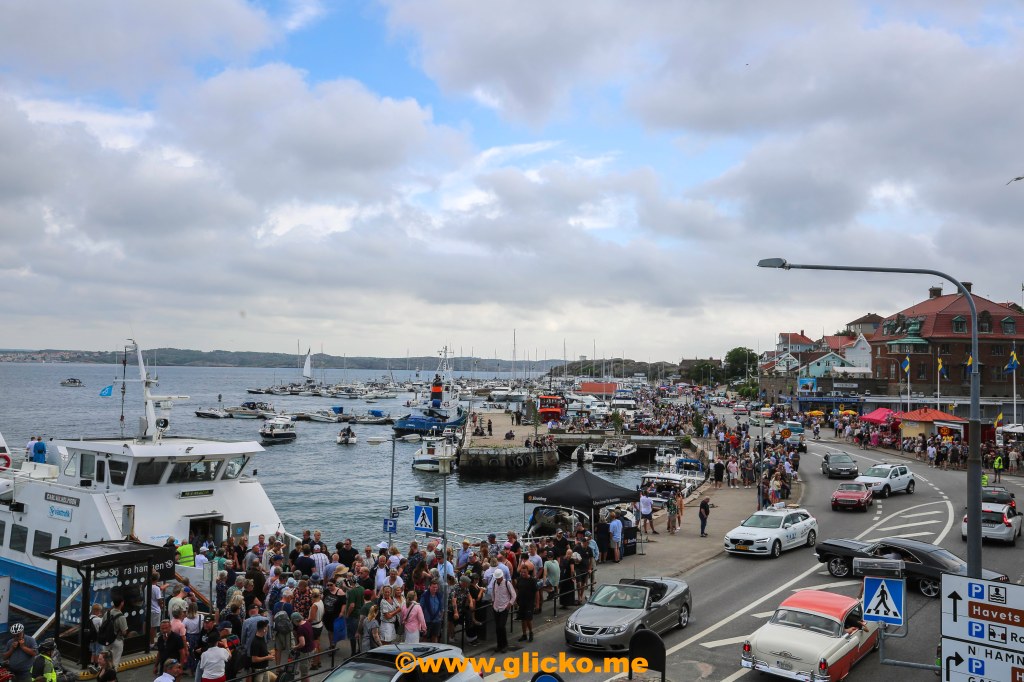 Foton från midsommardagens cruising i Lysekil