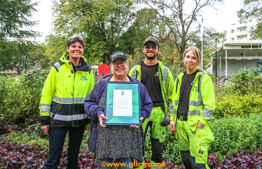 Lysekils stadspark blev Årets Park&nbsp;2023