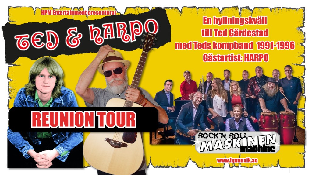 Harpo hyllar Ted Gärdestad på Tjörnbro&nbsp;Arena