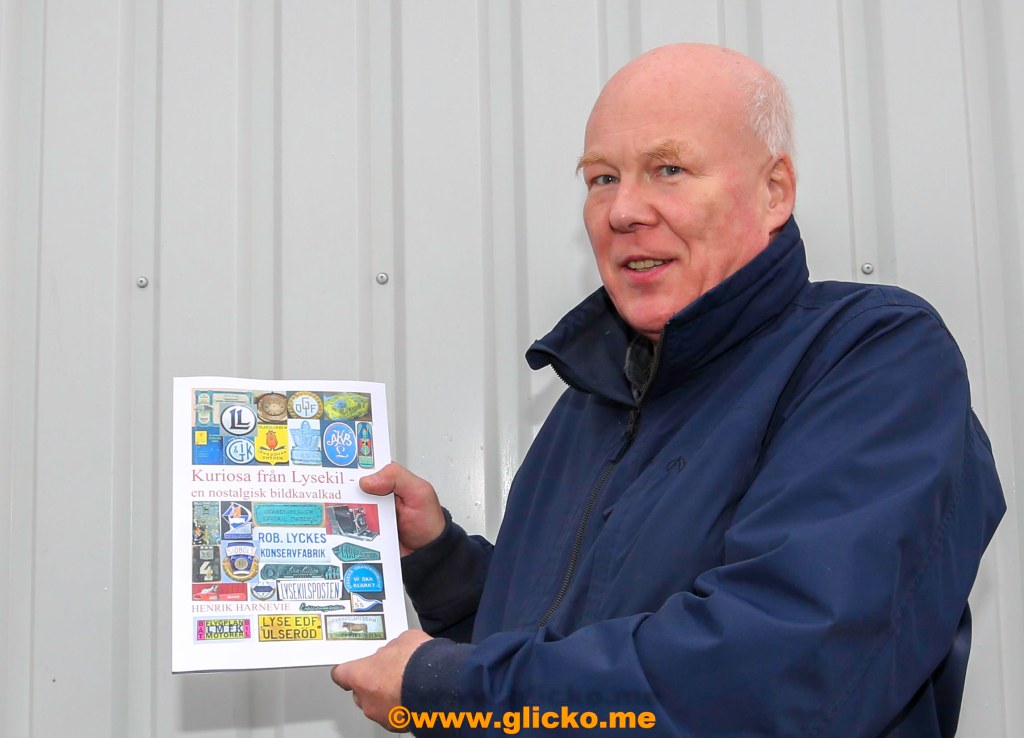 Henrik Harnevie släpper bok om lokalhistoriska föremål från Lysekil