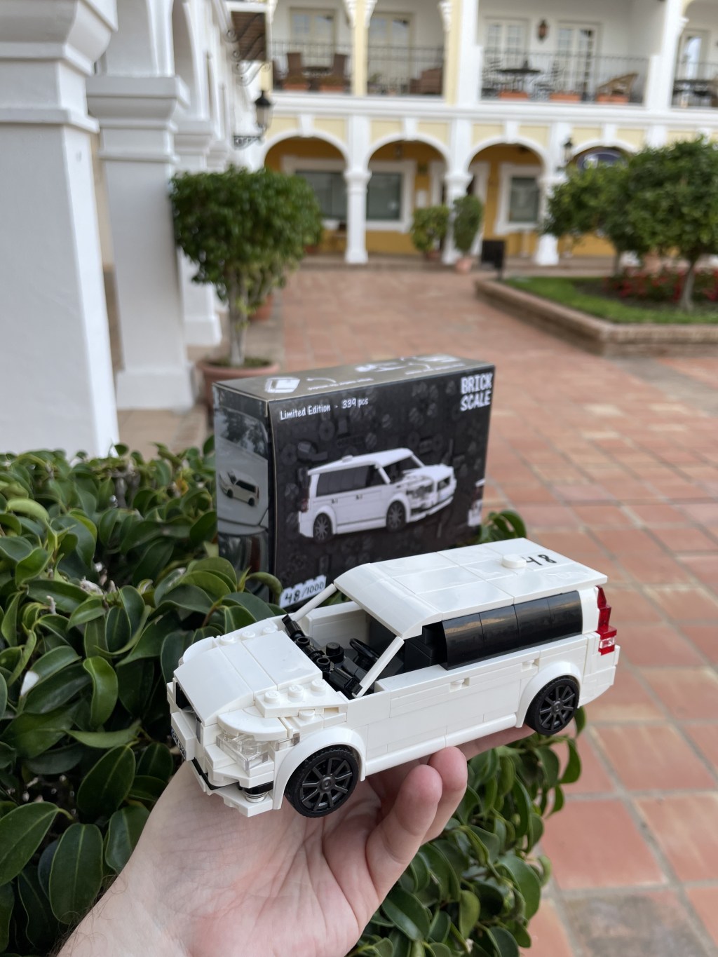 Nu kan du köpa David Gustafssons legobil i liten&nbsp;skala