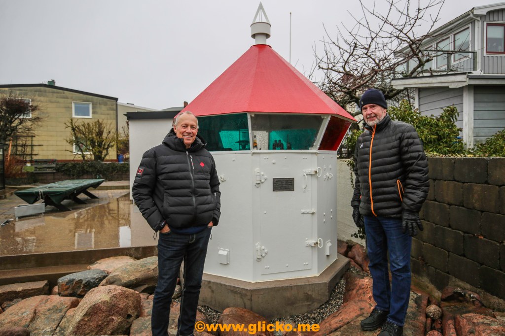 Richard Bergman i Lysekil har en riktig fyr i sin&nbsp;trädgård