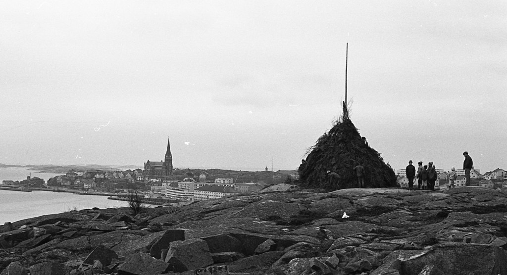 Foton på påskefyrar från slutet av 60-talet