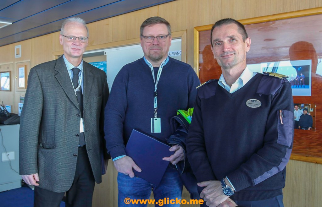 MS Renaissance gjorde årets första kryssningsanlöp till&nbsp;Lysekil