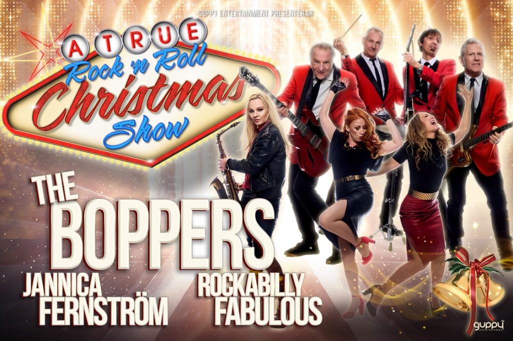 The Boppers & Rockabilly Fabulous är tillbaka med A True Rock’n Roll Christmas Show&nbsp;2024!