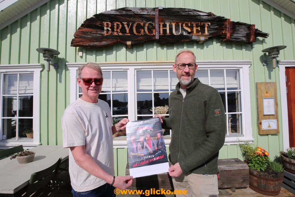 Originalmedlemmarna som startade Streaplers och Ulf Elfving kommer till Fiskebäckskil för att minnas Fiskebäckskilsparken