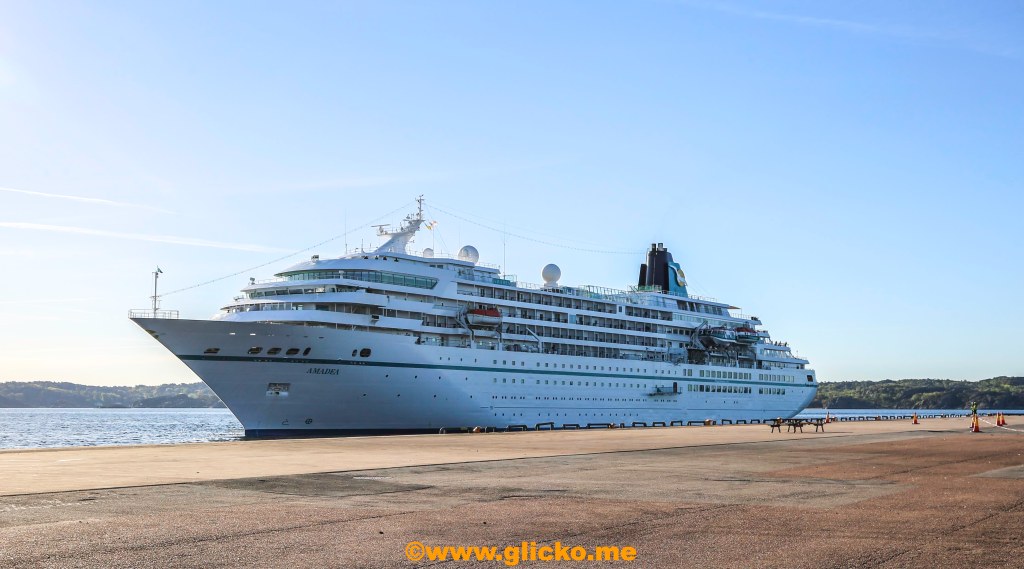 Kryssningsfartyget MS Amadea besöker idag&nbsp;Lysekil