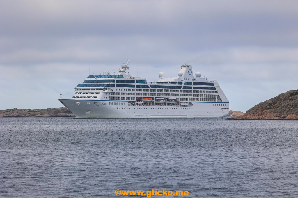 Kryssningsfartyget MS Sirena på besök i Lysekil