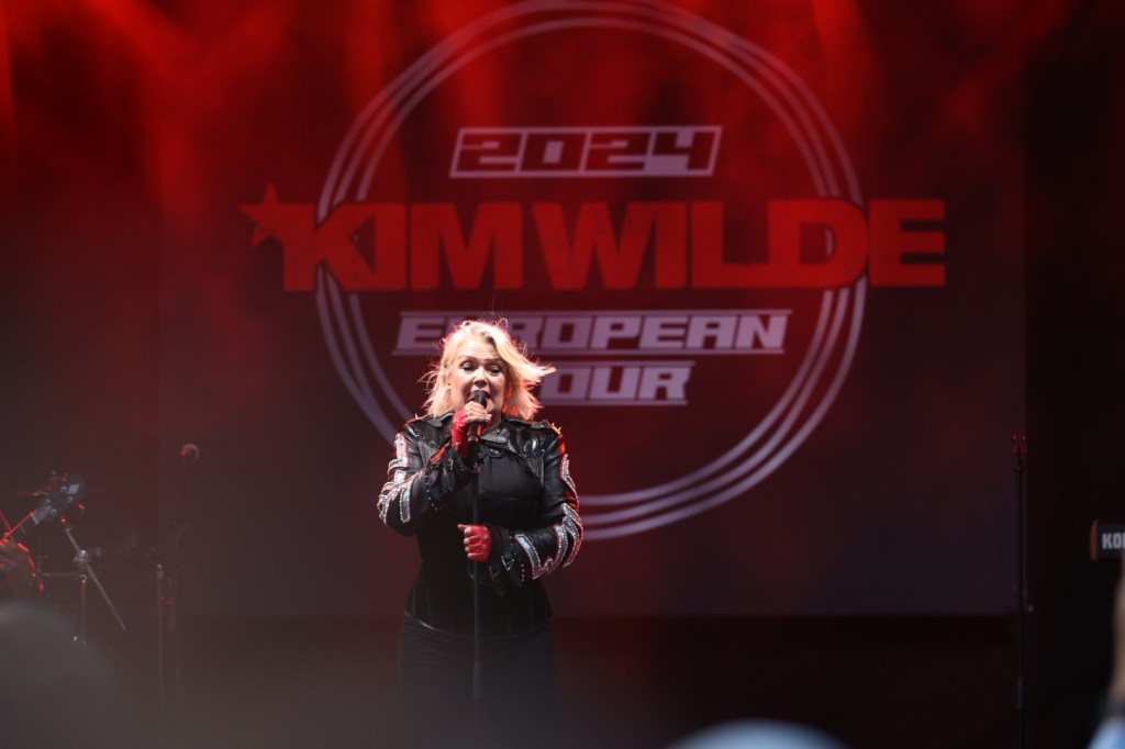Popikonen Kim Wilde på Solgården vid Hotel Tylösand