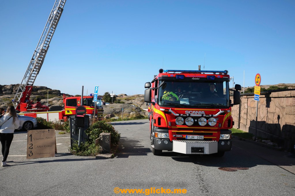 Brandkårens Dag i Lysekil vanns av Hunnebostrands räddningstjänst