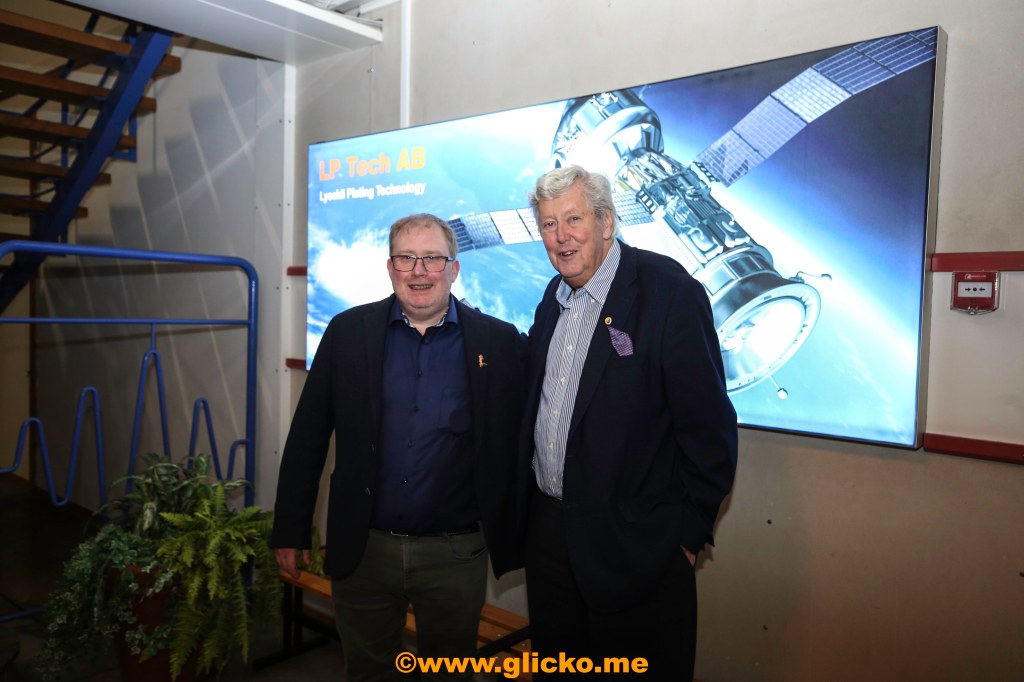 Tv -och radiolegenden Ulf Elfving höll föredrag på LP-Tech i&nbsp;Lysekil