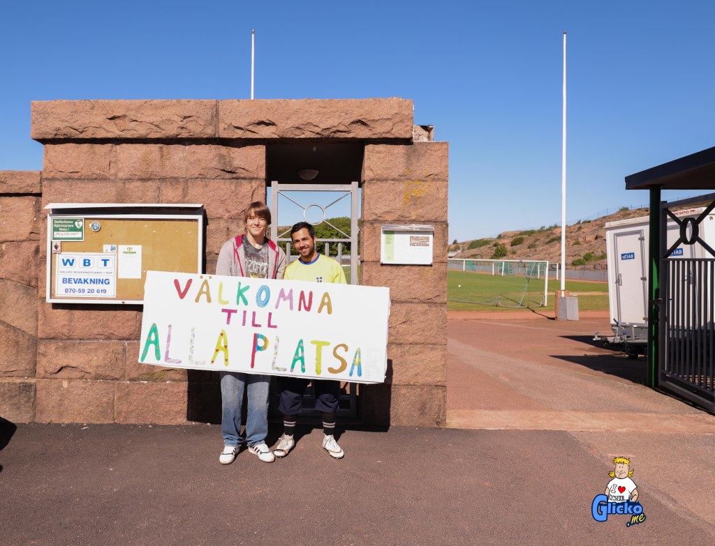 Full fart i solskenet på ”Alla platsar” på Gullmarsvallen i&nbsp;Lysekil