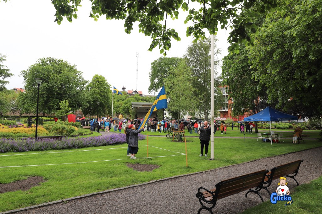 Nationaldagsfirande i Lysekils&nbsp;stadspark