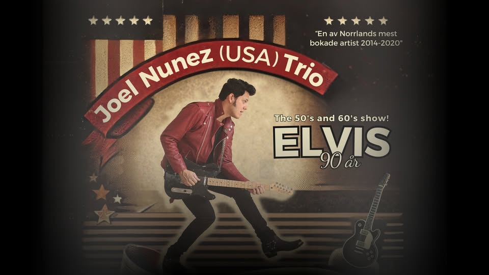 Joel Nunez med band spelar på Folkets Hus i Lysekil den 1&nbsp;november