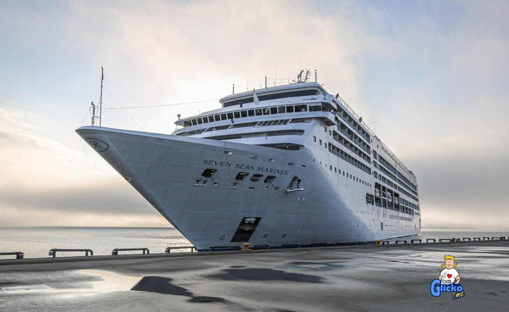 M/S Seven Seas Mariner gjorde årets sista kryssningsanlöp till&nbsp;Lysekil