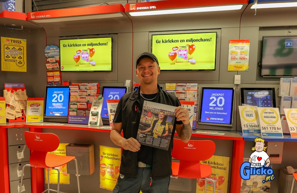 Han är en av endast tre nominerade i hela Sverige till Svenska Spels utmärkelse ”Årets&nbsp;Spelsäljare”