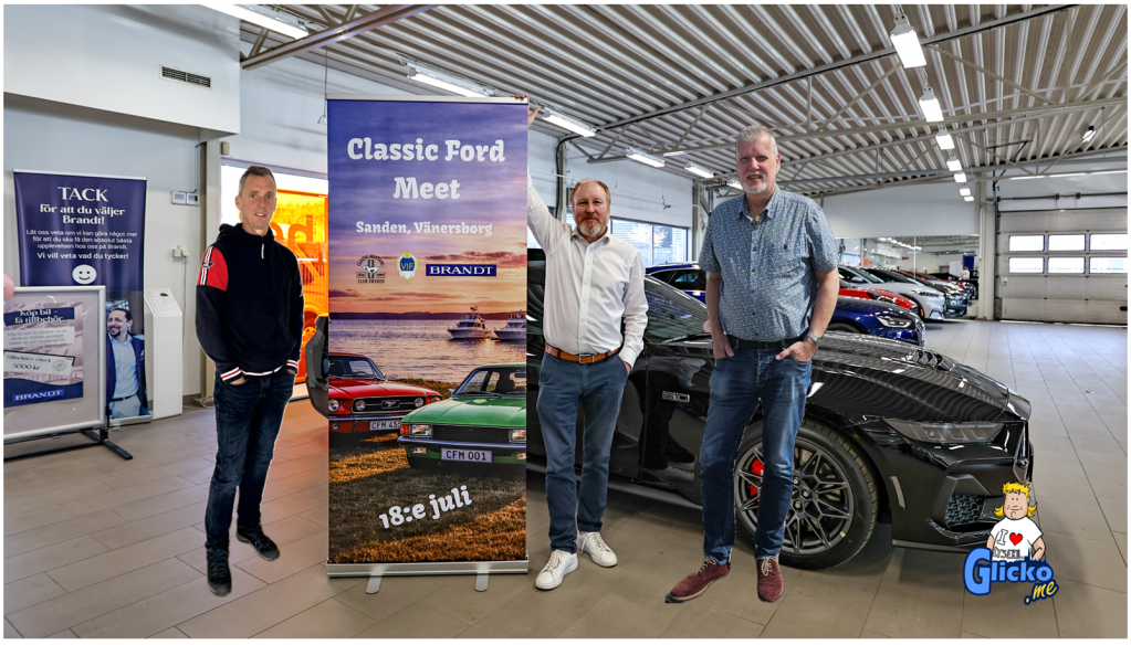 Classic Ford Meet flyttas till Sanden i&nbsp;Vänersborg