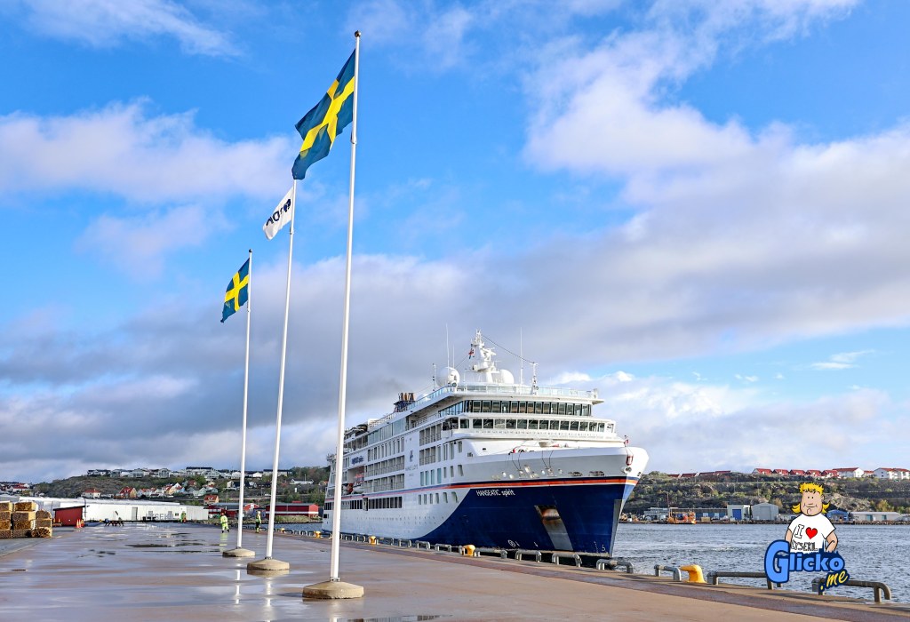 Årets första kryssningsanlöp gjordes av M/S Hanseatic&nbsp;Spirit