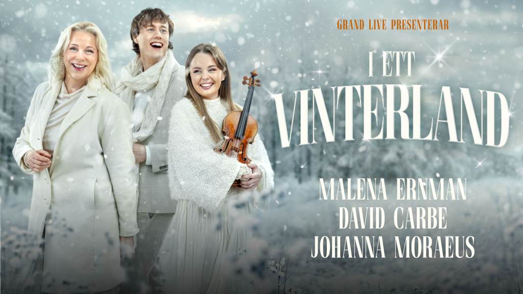 Förra årets succé I Ett Vinterland är tillbaka – med Malena Ernman, David Carbe och nytillskottet Johanna&nbsp;Moraeus