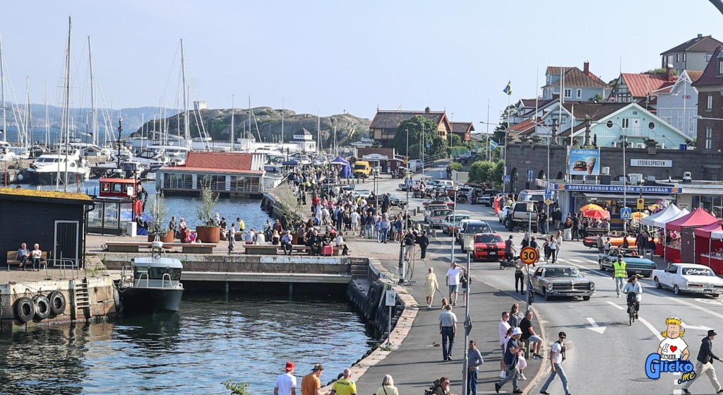 Lite foton från årets midsommarcruising i&nbsp;Lysekil